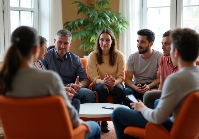 Team Meeting in entspannter Atmosphäre